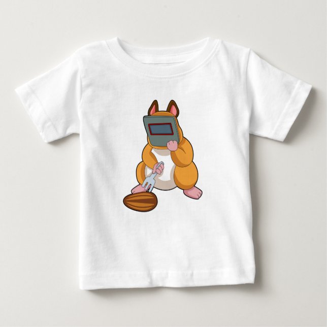 T-shirt Pour Bébé Hamster en souder.PNG (Devant)