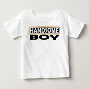 T-SHIRT POUR BÉBÉ HANDSOME GARÇON