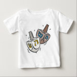 T-shirt Pour Bébé Hanoukka<br><div class="desc">T-shirts de Hanoukka : Conceptions drôles de T-shirt de Hanoukka. Ce T-shirt de Hanoukka est un choix parfait pour votre favori quelqu'un. Chemises heureuses de Hanoukka pour tous. 
 Mots descriptifs : T-shirts de Hanoukka,  Chanukah,  étoile de David,  cadeaux de Hanoukka, </div>