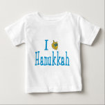 T-shirt Pour Bébé Hanoukka<br><div class="desc">Chemises en T Hanoukka : Drôle design de t-shirts Hanoukka. Ce T-Shirt Hanoukka est un choix parfait pour votre personne préférée. Joyeuses Chemises Hanoukka pour tous. Mots descriptifs : T-Shirts Hanoukka,  Chanukah,  Étoile de David,  Cadeaux Hanoukka, </div>