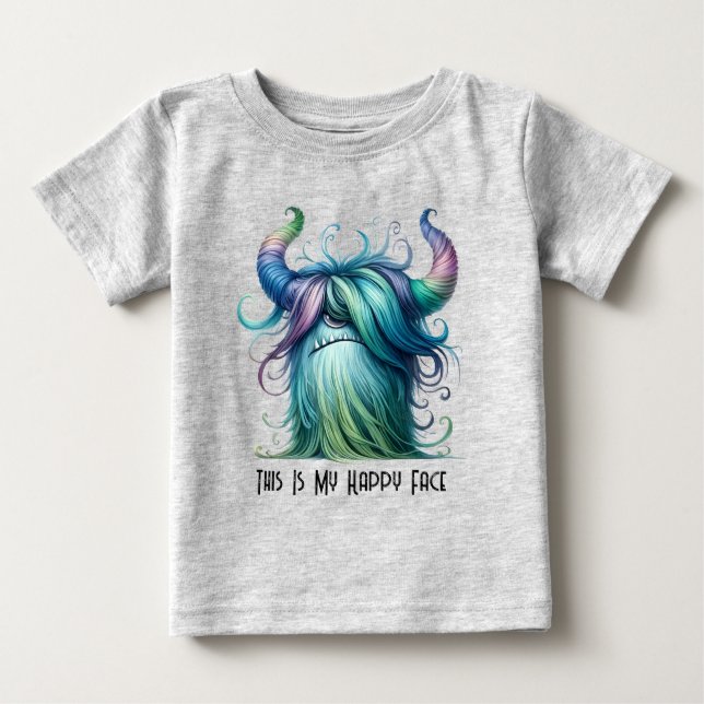 T-shirt Pour Bébé Hans - Monstre à un oeil (Devant)