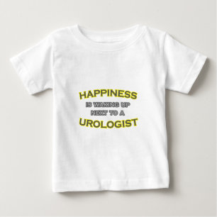 T-shirt Pour Bébé Happiness Is Waking Up Next To a Urologist