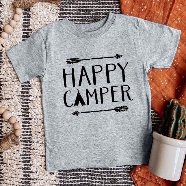 T-shirt Pour Bébé Happy Camper (Créateur téléchargé)