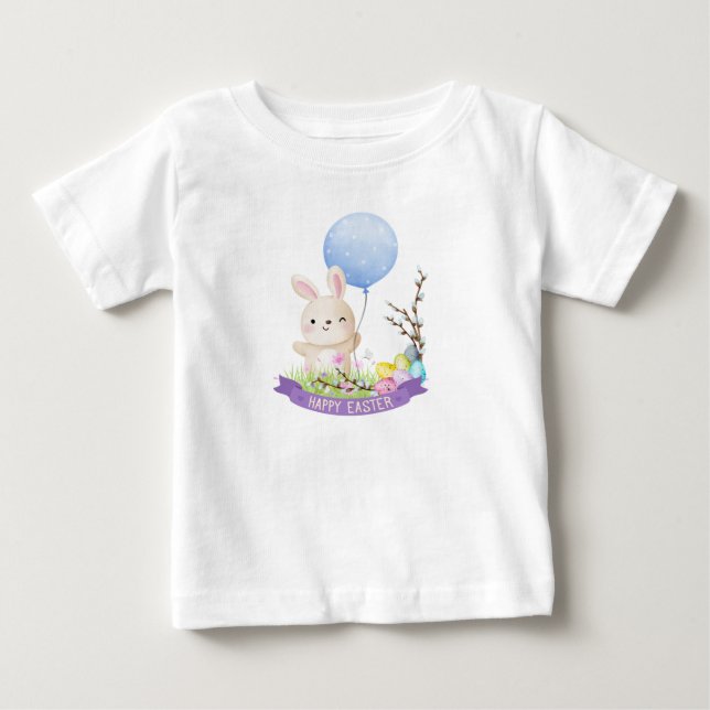 T-SHIRT POUR BÉBÉ HAPPY EASTER (Devant)