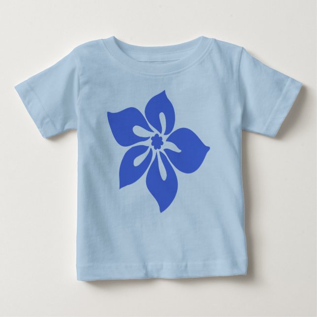 T-shirt Pour Bébé Happy Hibiscus Infant Creeper (Devant)