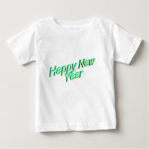 Happy New Year Baby Shirt