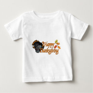 T-shirt Pour Bébé Happy Thanksgiving