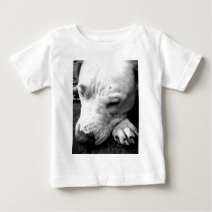 T-shirt Pour Bébé harry potler scar dog white pit bull
