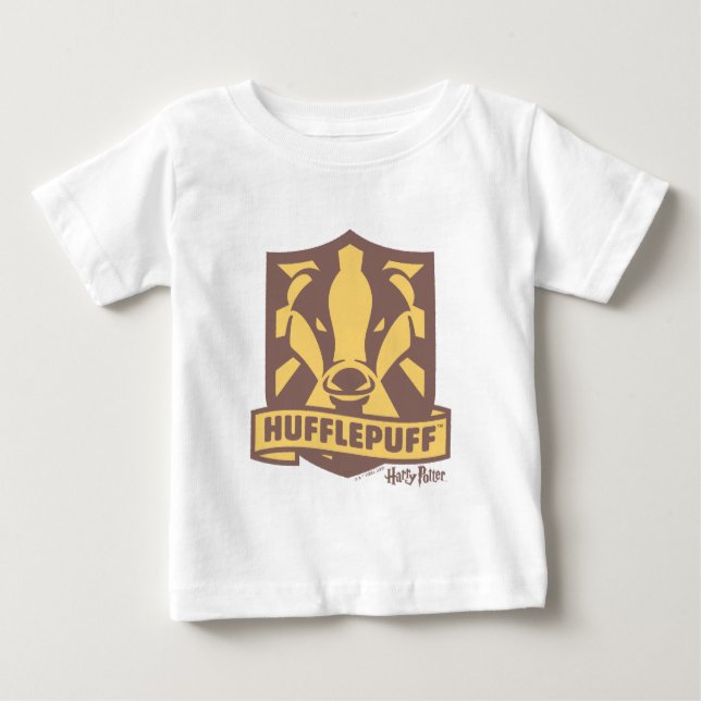 T-shirt Pour Bébé HARRY POTTER™ | Été Magique HUFFLEPUFF™ Crest (Devant)