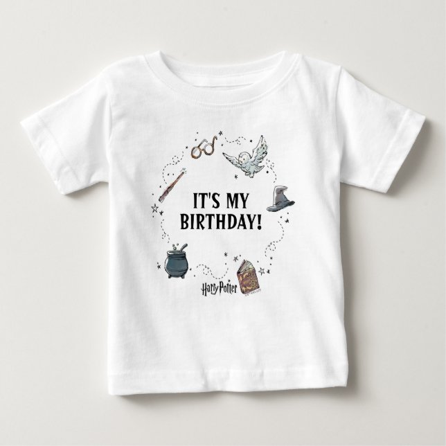 T-shirt Pour Bébé Harry Potter Premier anniversaire (Devant)