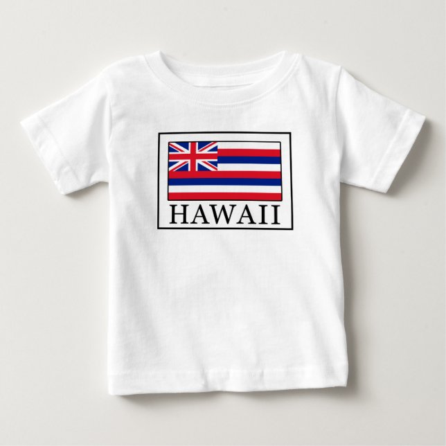 T-shirt Pour Bébé Hawaii (Devant)