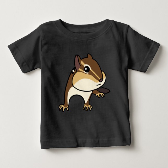 T-shirt Pour Bébé Hé Chippy ! Chipmunk ヘ juste ce qui est arrivé dir (Devant)