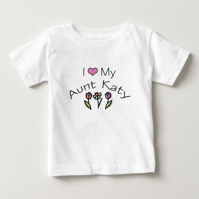 T-shirt Pour Bébé heartauntKaty (Devant)