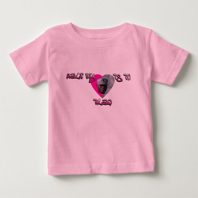 T-shirt Pour Bébé heartshirt2 (Devant)