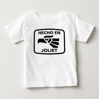 T-shirt Pour Bébé Hecho en Joliet personalizado personnalisé