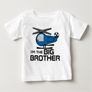 T-shirt Pour Bébé Hélicoptère Big Brother
