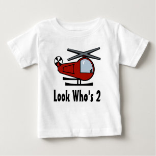 T-shirt Pour Bébé Hélicoptère Lil' Chopper