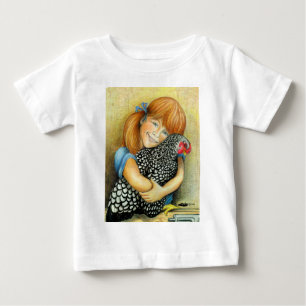 T-shirt Pour Bébé Hen Hugger