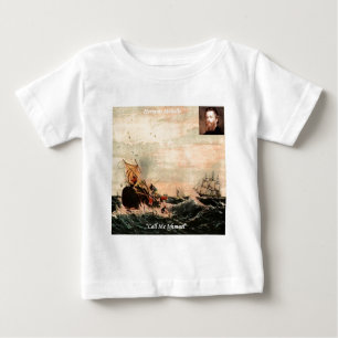 T-shirt Pour Bébé Herman Melville Appelez-Moi Ishmael Citation