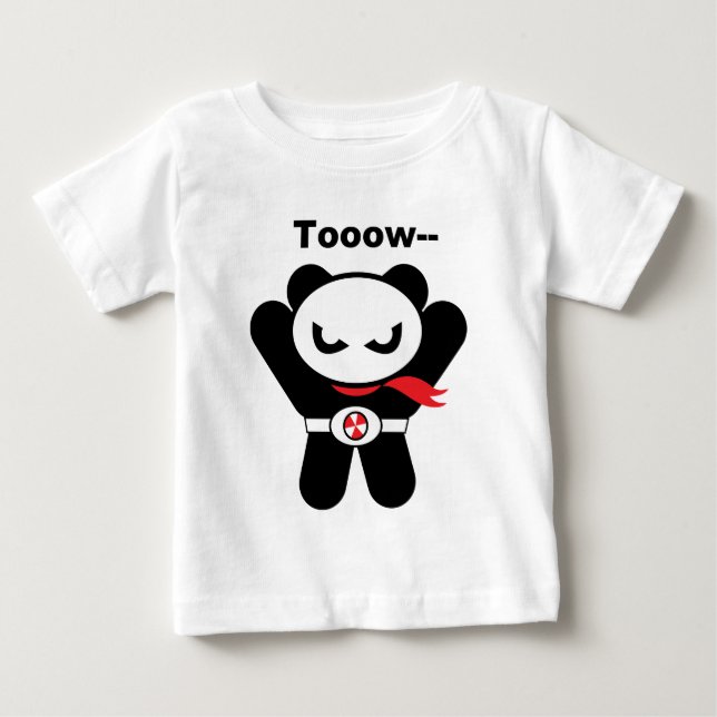 T-shirt Pour Bébé héropandre (Devant)