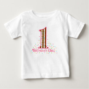 T-shirt Pour Bébé Heure de la fête Profondes Premier anniversaire
