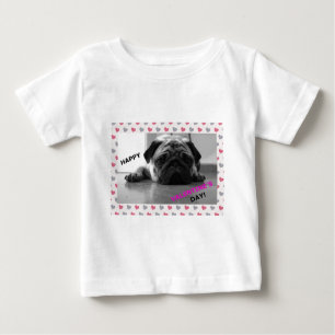 T-shirt Pour Bébé Heureuse Sainte-Valentin carlin