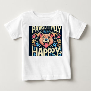 T-shirt Pour Bébé Heureux de manière puissante