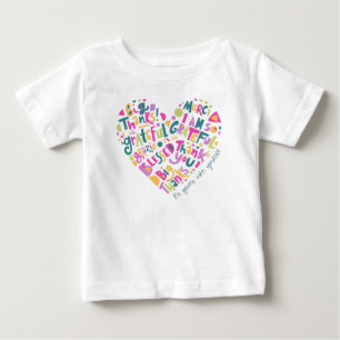 T-shirt Pour Bébé Heureux d'être doux avec toi-même