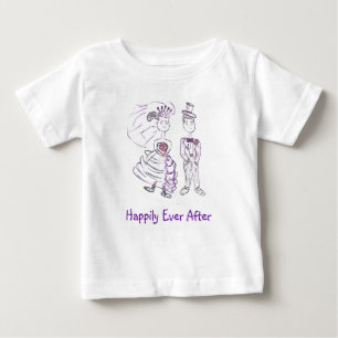 T-shirt Pour Bébé Heureux toujours après
