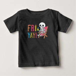 T-shirt Pour Bébé Heureux Vendredi Vendredi Vendredi Amoureux Profes