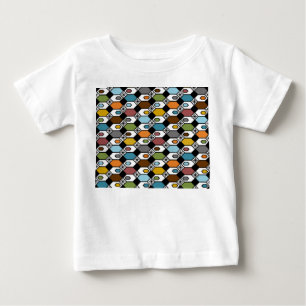 T-shirt Pour Bébé Hexagons et Starburst