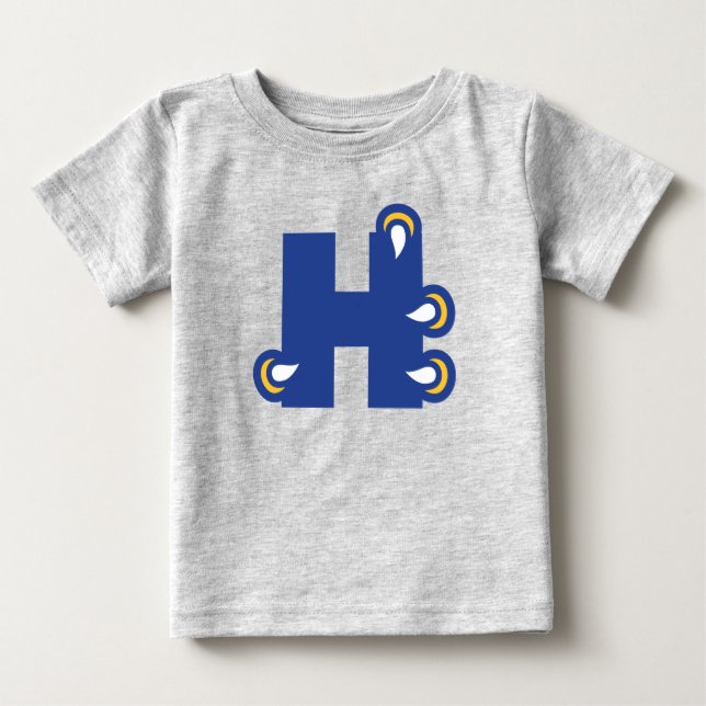 T-shirt Pour Bébé Hilbert College H (Devant)