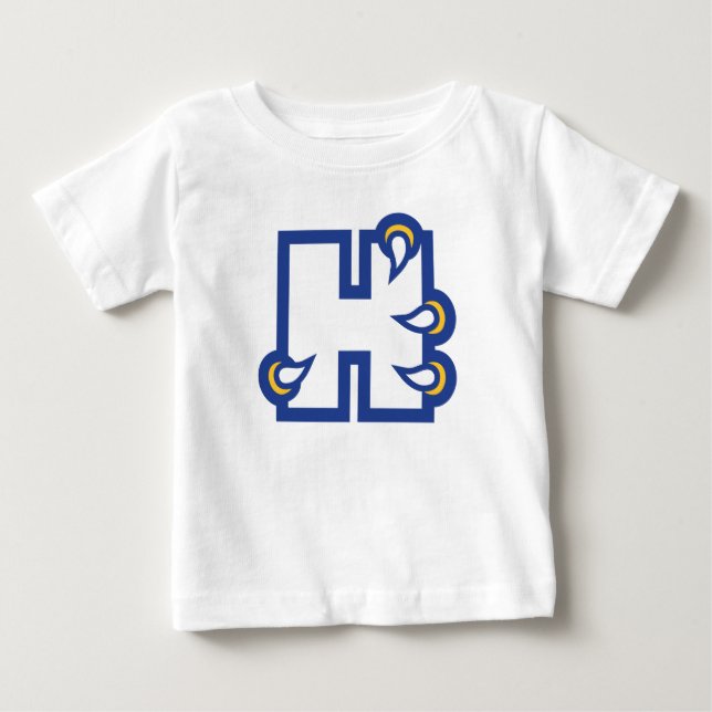 T-shirt Pour Bébé Hilbert College H (Devant)