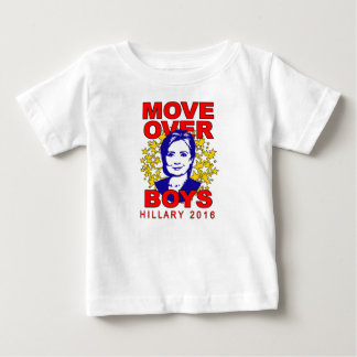 T-shirt Pour Bébé Hillary Clinton passe au-dessus des garçons Toddle
