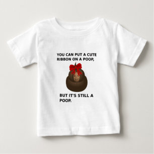T-shirt Pour Bébé Hillary Poop
