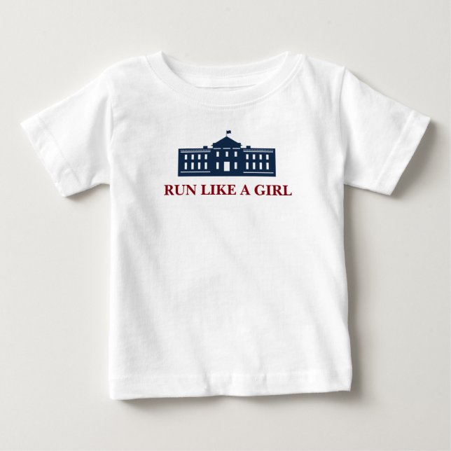 T-shirt Pour Bébé hillary tshir (Devant)