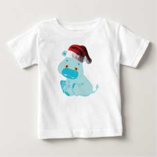 T-shirt Pour Bébé Hippo bébé de Noël