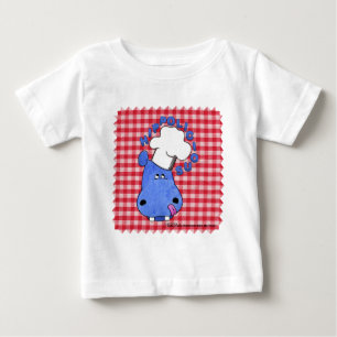 T-shirt Pour Bébé Hippo Chef Hippolicy