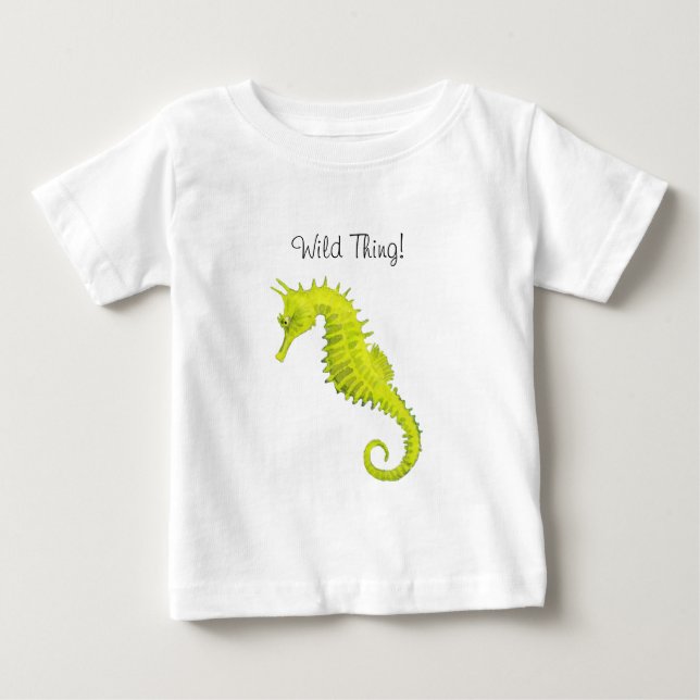 T-shirt Pour Bébé Hippocampe (Devant)