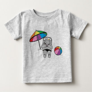 T-shirt Pour Bébé Hippopotame échoué