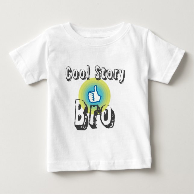 T-shirt Pour Bébé Histoire fraîche Bro (Devant)
