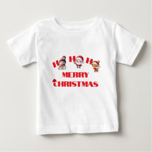T-shirt Pour Bébé Ho Ho Ho Christmas Fun