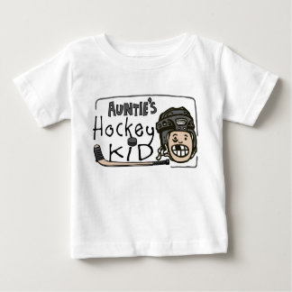 T-shirt Pour Bébé Hockey Kid de tante