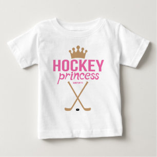 T-shirt Pour Bébé Hockey Princesse Bébé fille bébé