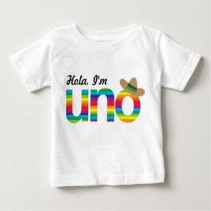 T-shirt Pour Bébé Hola, je suis l'ONU !