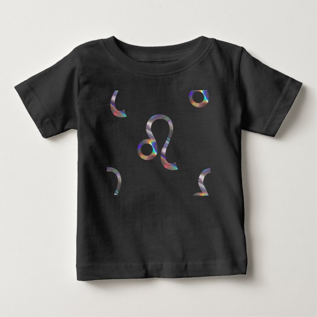 T-shirt Pour Bébé hologramme Leo (Devant)