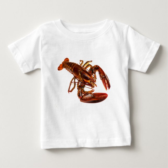 T-shirt Pour Bébé Homard (Devant)