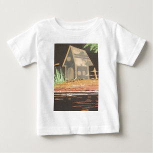 T-shirt Pour Bébé Home Sweet Home Art Imprimer