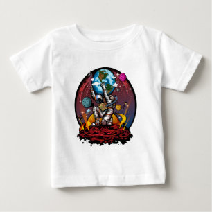 T-shirt Pour Bébé Homme spatial Atlas