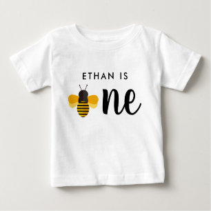T-shirt Pour Bébé Honey Bee Anniversaire Fête 1ère Fête d'abeille T-